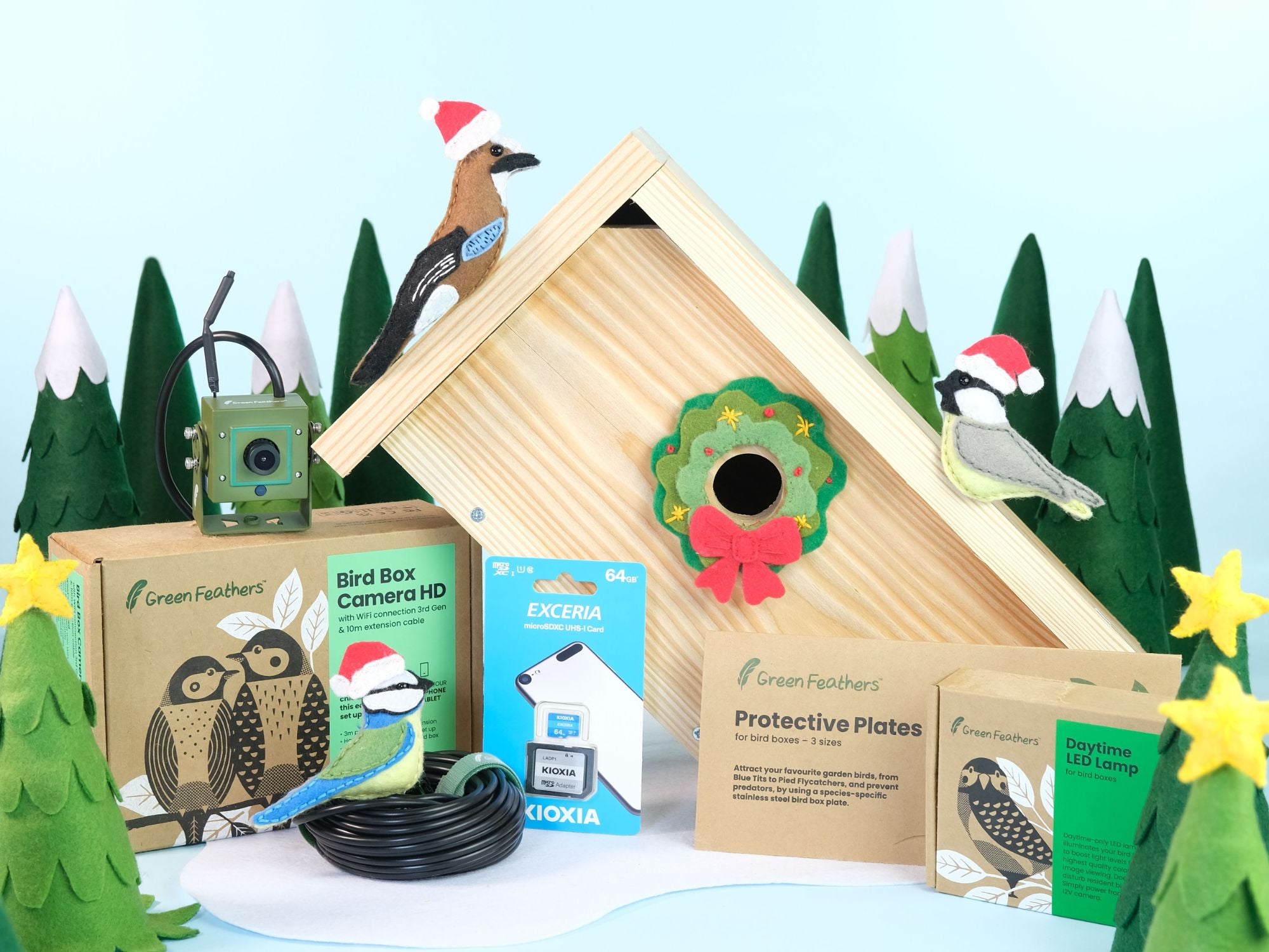 WiFi Side View Bird Box Camera Complete Pack