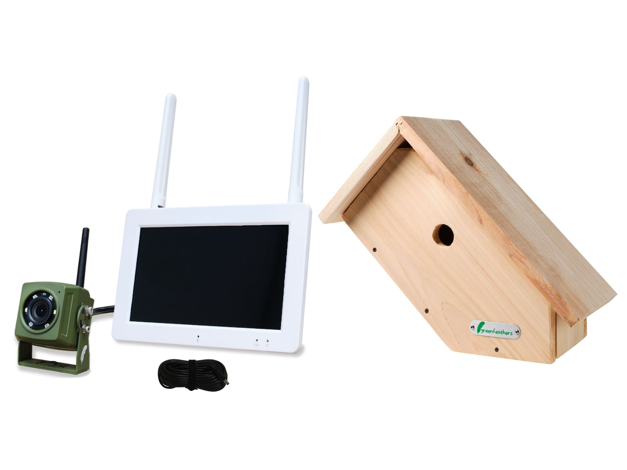 Wireless Side View Bird Box Camera & Screen Starter Pack