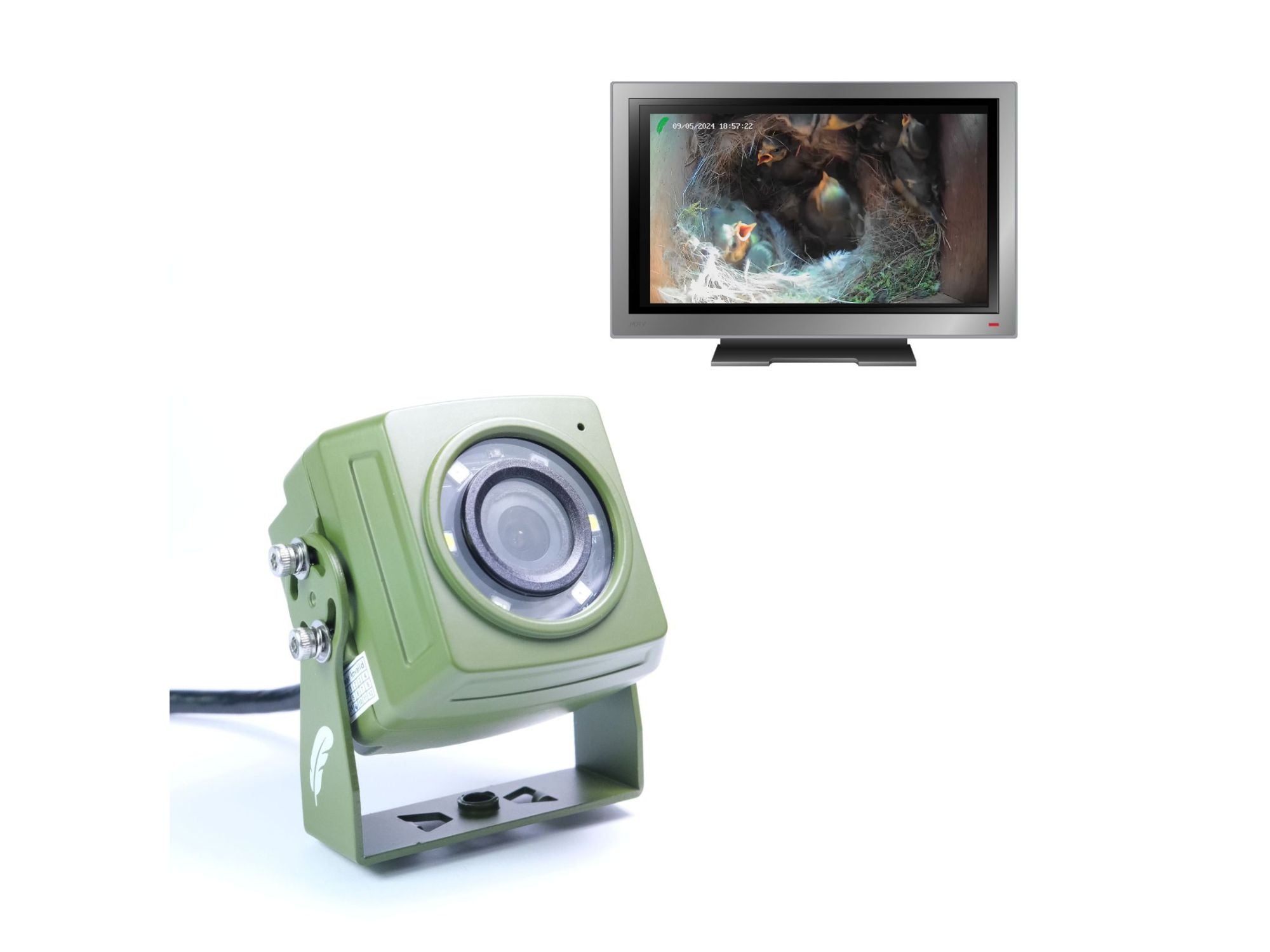 HD Cable Connection Bird Box & Wildlife Camera (20m cable)